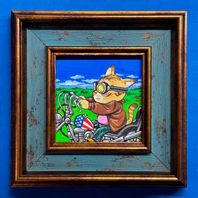 10cmアクリル画　No.104