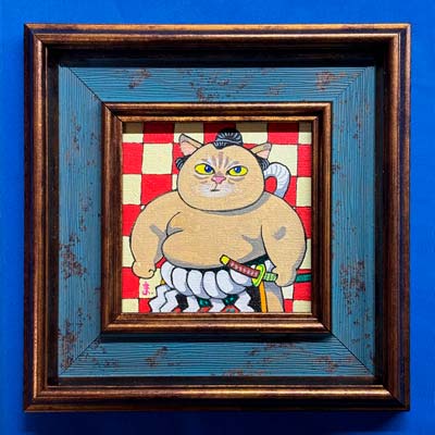 10cmアクリル画　No.105