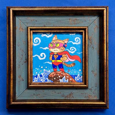 10cmアクリル画　No.108