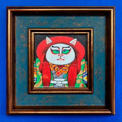 10cmアクリル画　No.18