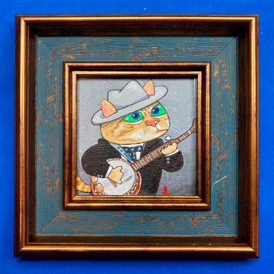 10cmアクリル画 No.32
