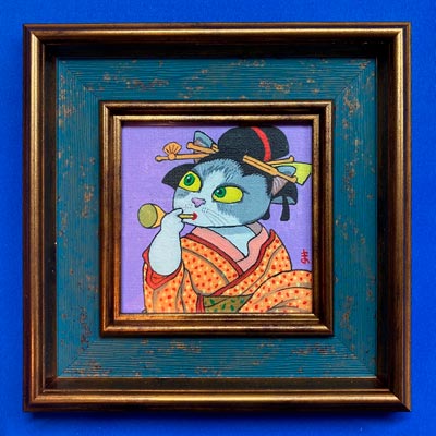 10cmアクリル画 No.36