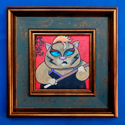 10cmアクリル画 No.39