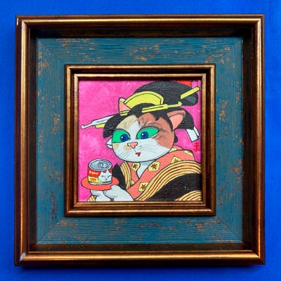 10cmアクリル画 No.40