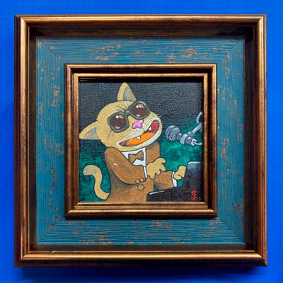 10cmアクリル画 No.42