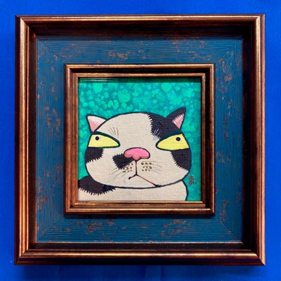 10cmアクリル画 No.47