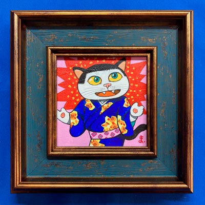 10cmアクリル画 No.50