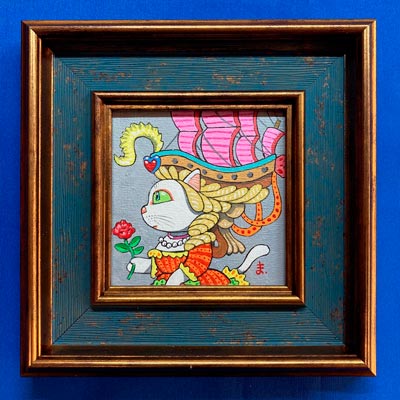10cmアクリル画 No.52