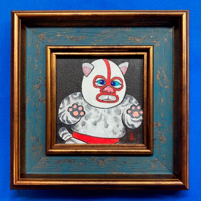 10cmアクリル画 No.58