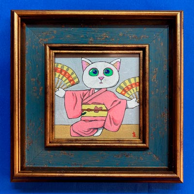 10cmアクリル画 No.61