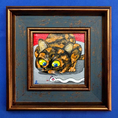 10cmアクリル画 No.68