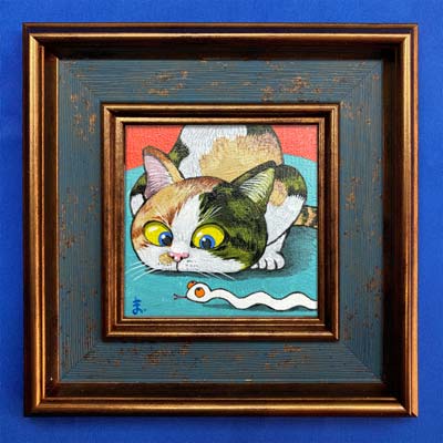 10cmアクリル画 No.70