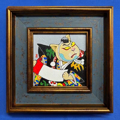 10cmアクリル画 No.76