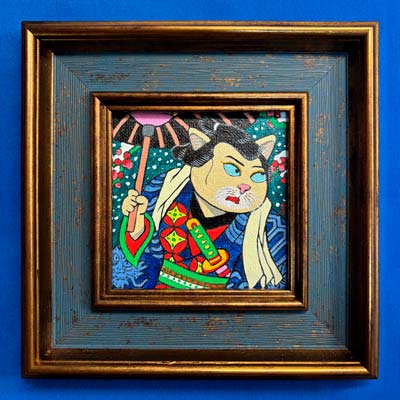 10cmアクリル画 No.78