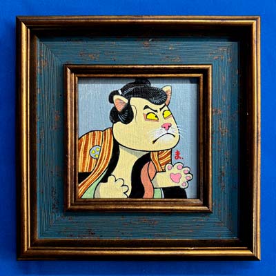 10cmアクリル画 No.84