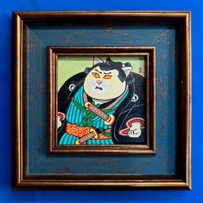 10cmアクリル画 No.85
